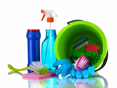 A local cleaner carrying out regular cleaning in a Richmond home