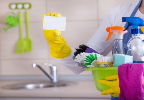 Bathroom deep cleaning as part of move out cleaning in Richmond