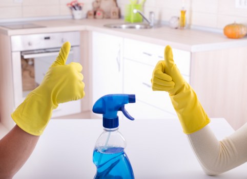 Professional house clearance team working in a Richmond home
