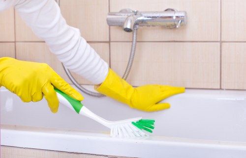 Commercial cleaning tasks for shared workplace areas