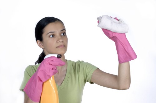 Shared stairwell and hallway cleaning in a Richmond property